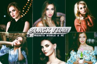 08 Black Film Lightroom Presets Free Download Preview