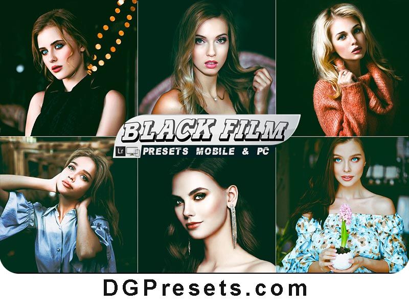 08 Black Film Lightroom Presets Free Download Preview