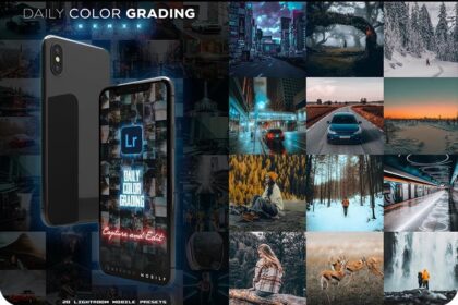 20 Daily Lightroom Mobile Color Grading Presets Free Preview