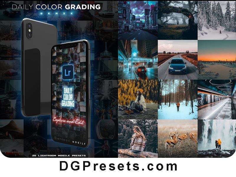 20 Daily Lightroom Mobile Color Grading Presets Free Preview