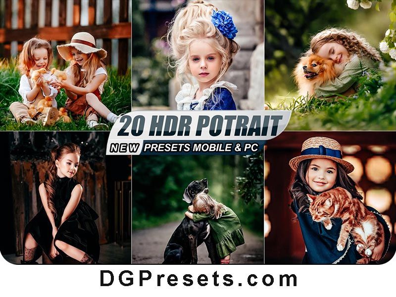 20 HDR Presets for Lightroom Mobile & Desktop Free Preview