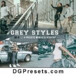 4 Gray Styles Lightroom Presets for Mobile & Desktop Free Preview