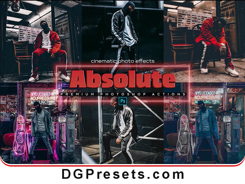 Absolute Photoshop Actions Free Presets Preview