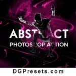 Abstract Photoshop Action Free Presets Preview