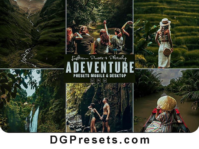 Adventure Photoshop Action and Lightroom Presets Free Download Preview