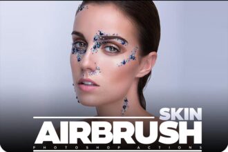 Air Brush Skin Actions for Photoshop Free Presets Preview