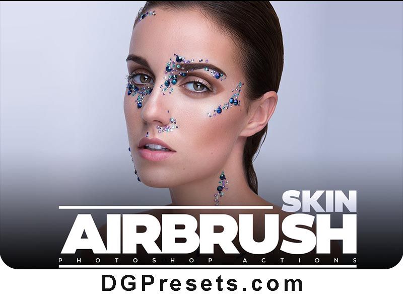 Air Brush Skin Actions for Photoshop Free Presets Preview