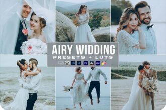 Airy Wedding Presets and LUTs for Videos and Photos Free Download Preview