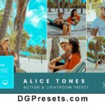 Alice Tones Photoshop Action and Lightroom Presets Free Download Preview