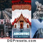 Architecture Photoshop Actions Presets Free Preview