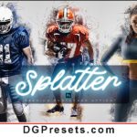 Art Splatter Photoshop Action Free Presets Preview