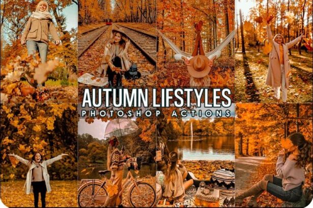 Autumn Photoshops Actions and Lightroom Presets Free Preview