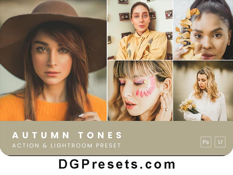 Autumn Tones Action and Lightroom Presets Free Download Preview