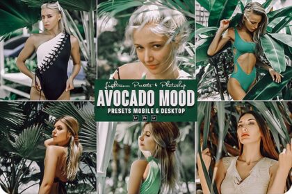 Avocado Photoshop Action and Lightroom Presets Free Download Preview