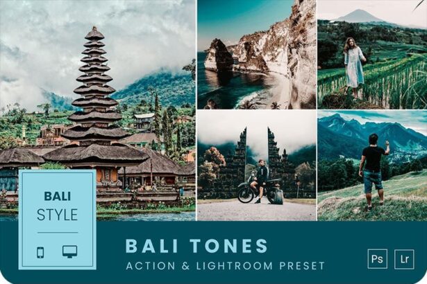 Bali Tones Photoshop Action and Lightroom Presets Free Preview