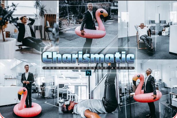 Charismatic Photoshop Action Free Presets Preview