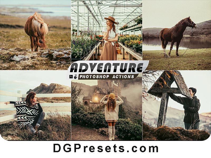 Cinematic Adventure Photoshop Actions Free Download Preview