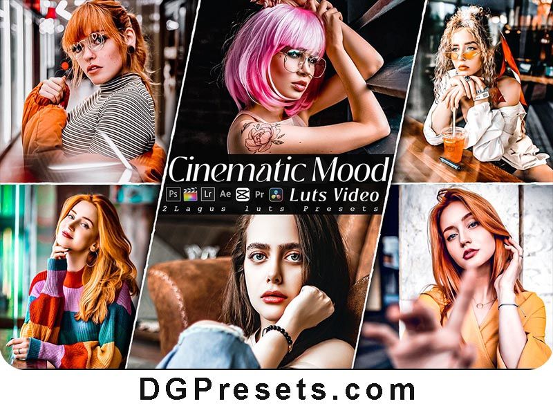 Cinematic Look Lightroom Presets & Debut LUTs Free Download Preview