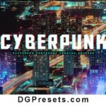 City Scape Cyberpunk Photoshops Actions Free Presets Preview