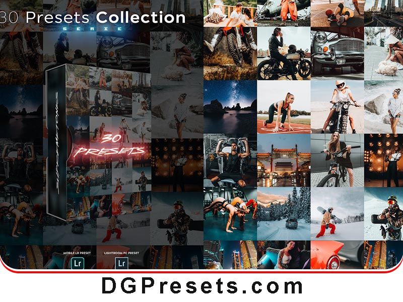 Collection of 30 Free Lightroom Presets Preview