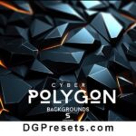 Cyber Polygon Backgrounds & Textures Free Preview