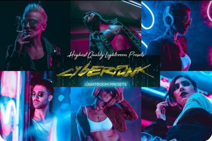 Cyberpunk PRO Lightroom Presets Free Preview