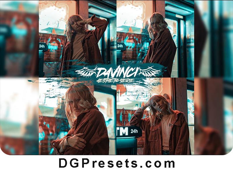 Davinci Exclusive Lightroom Preset Aesthetic FX Free Preview