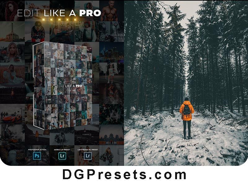 Edit Like a PRO 3rd Free Photoshop & Lightroom Presets Preview