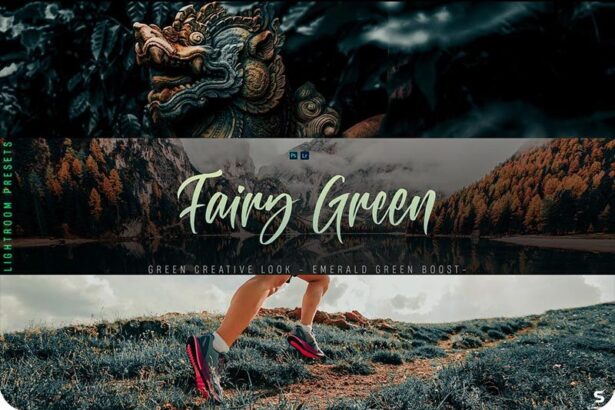 Fairy Green Lightroom Presets Free Preview