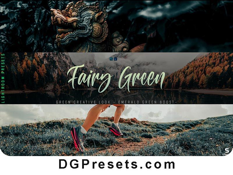 Fairy Green Lightroom Presets Free Preview