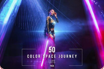 Free 50 Space Journey Color LUTs Presets Pack Preview