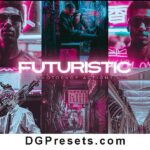 Futuristic Photoshop Actions Free Presets Preview