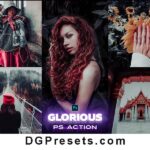 Glorious Photoshop Action Free Preset Preview