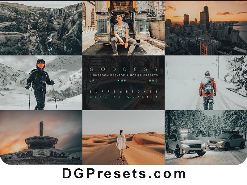 Goddess Lightroom Presets Free Preview