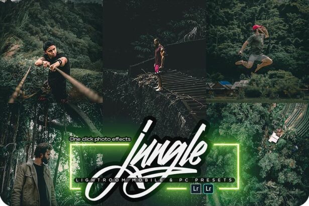 Green Jungle Lightroom Presets Free Preview