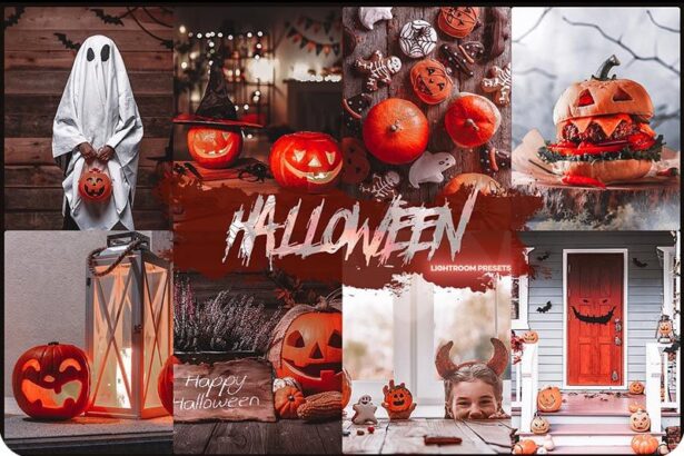 Halloween Lightroom Presets Free Preview