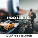 Isolate Photoshop Action Free Presets Preview