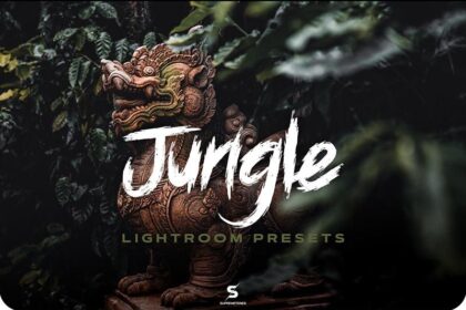 Jungle Lightroom Presets Free Cinematic Green Forest Tones Preview