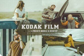 Kodak Film Lightroom Presets for Mobile & Desktop Free Preview