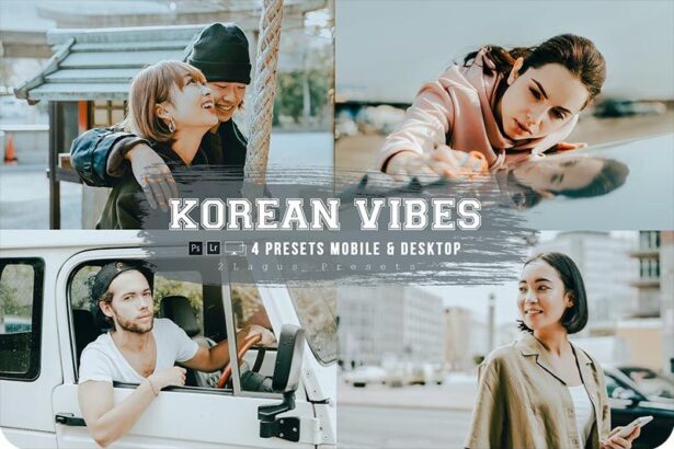 Korean Vibes Lightroom Presets Free Download Preview