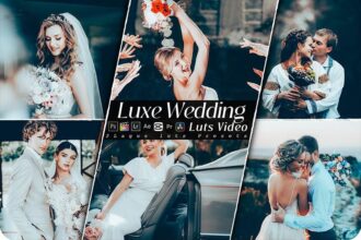 Luxe Wedding Lightroom Presets & Premiere Pro LUTs Free Preview