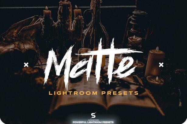 Matte Lightroom Presets Free Preview