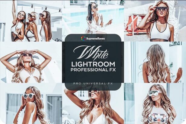 Minimal White Lightroom Presets Free Preview