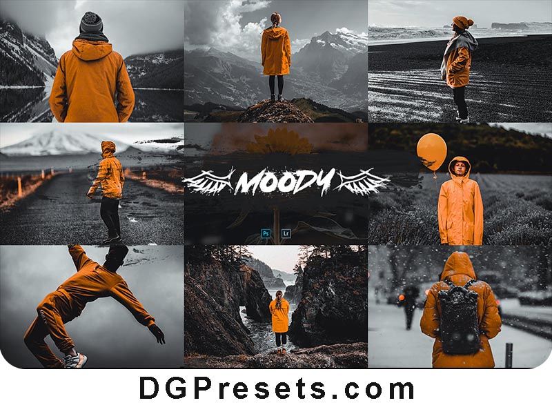 Moody Actions & Presets Aesthetic Series Free Preview