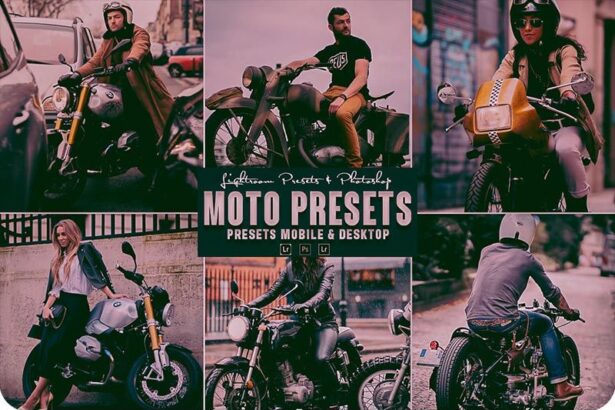 Moto Photoshop Action and Lightroom Presets Free Download Preview