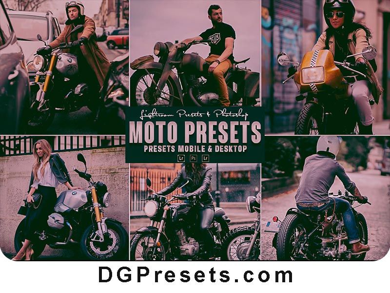 Moto Photoshop Action and Lightroom Presets Free Download Preview