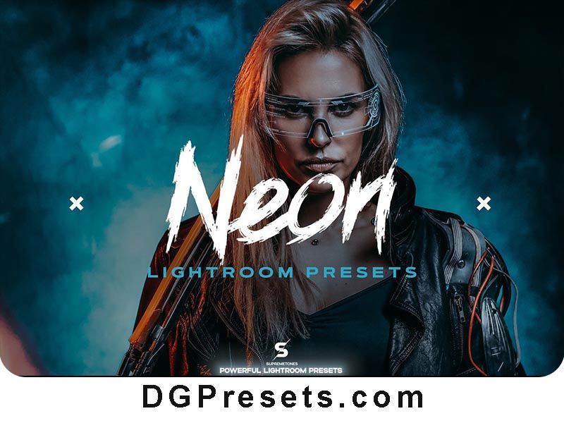 Neon Lightroom Presets Free Preview