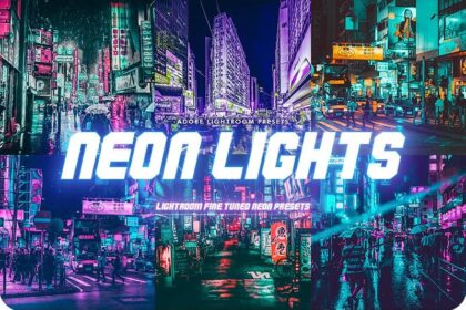 Neon Lights Lightroom Presets Free Preview