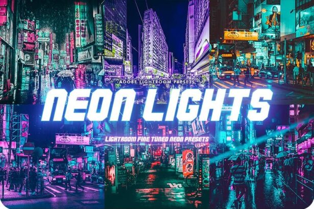 Neon Lights Lightroom Presets Free Preview