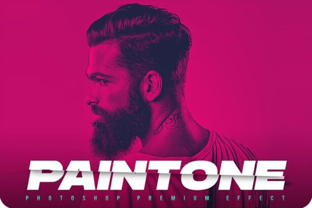 Paintone Photoshop Action Free Duotone & Painting Effects Preview